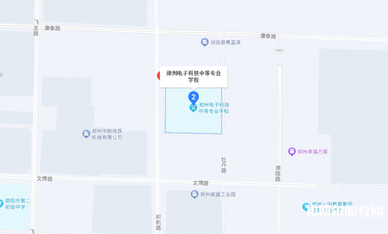 中牟電子科技中等專業(yè)學校地址，乘車路線