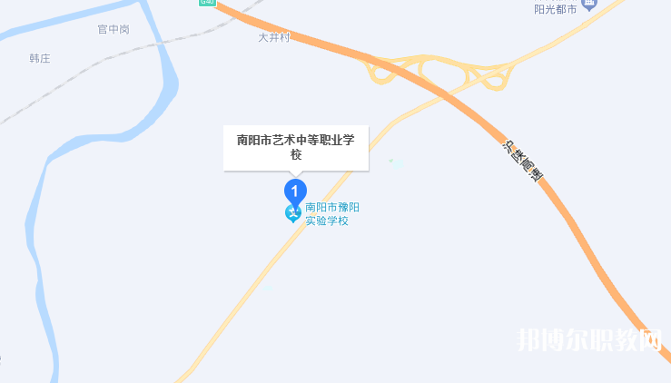 南陽市藝術(shù)中等職業(yè)學(xué)校地址，乘車路線