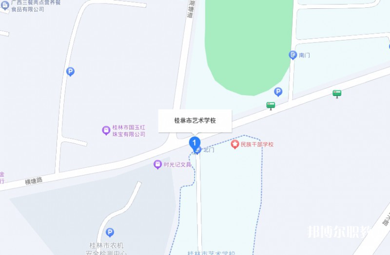 桂林市藝術(shù)學(xué)校地址，乘車路線